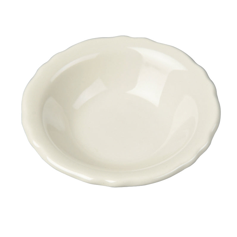 RIM FRUIT BOWL 4 5/8" X 1 1/4" (3 3/4 OZ) CAROLYN