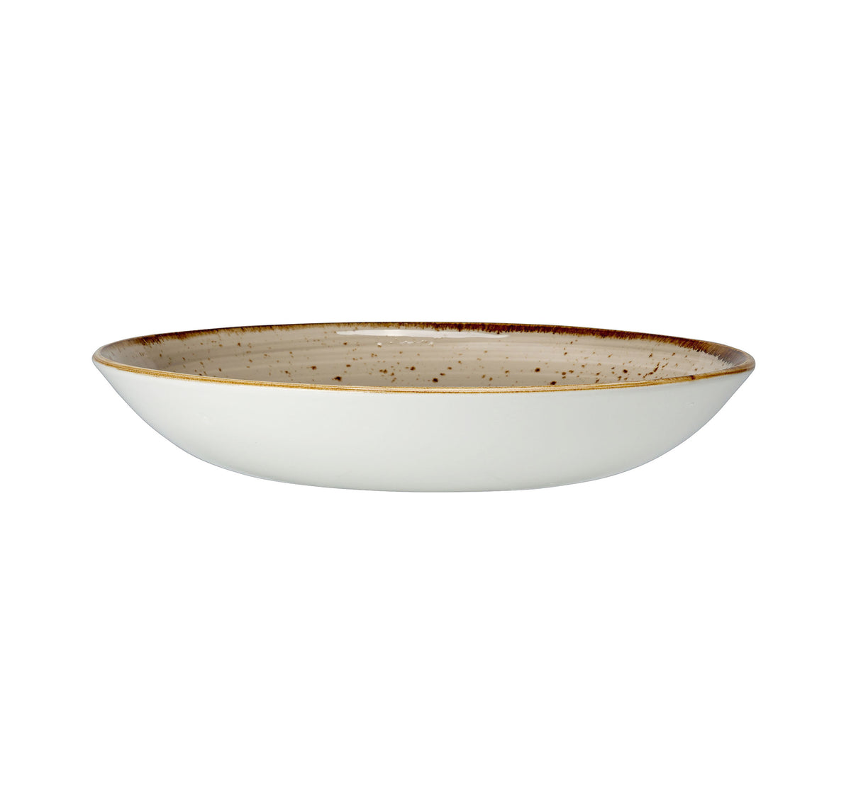 Bowl Coupe 10" X 1 3/4" (1 3/8 QT) Craft Porcini
