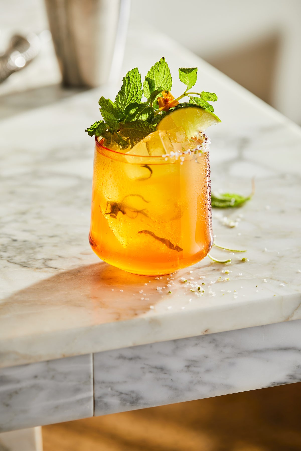 Cocktail/Wine Glass 12 oz Amber