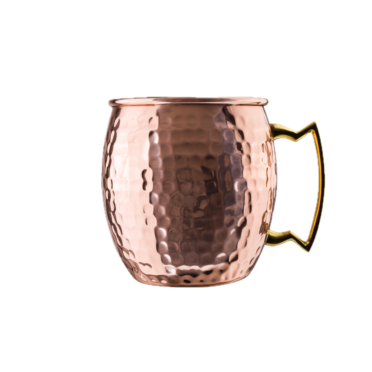 Moscow Mule Hammered with Brass Handle 16 oz