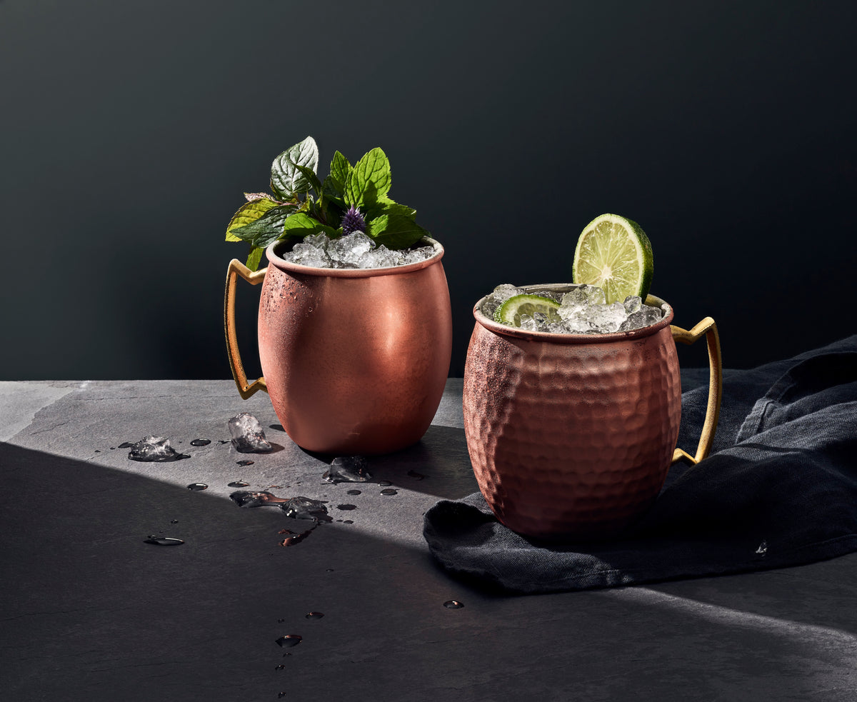 Moscow Mule with Brass Handle 16 oz
