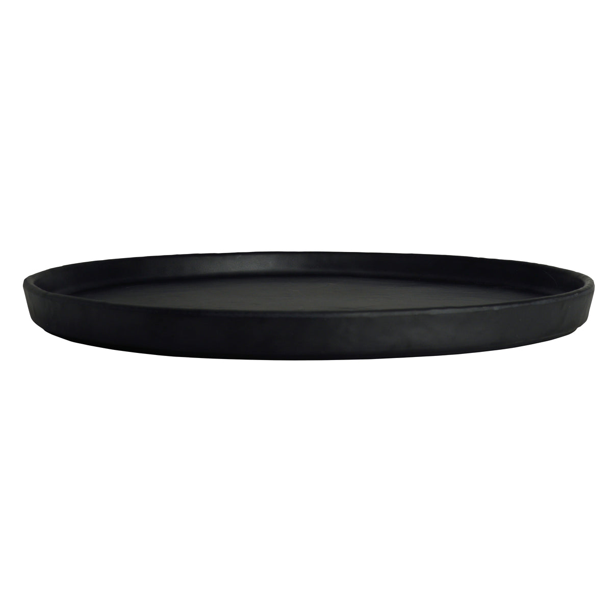 Round Plate Black 10.75"
