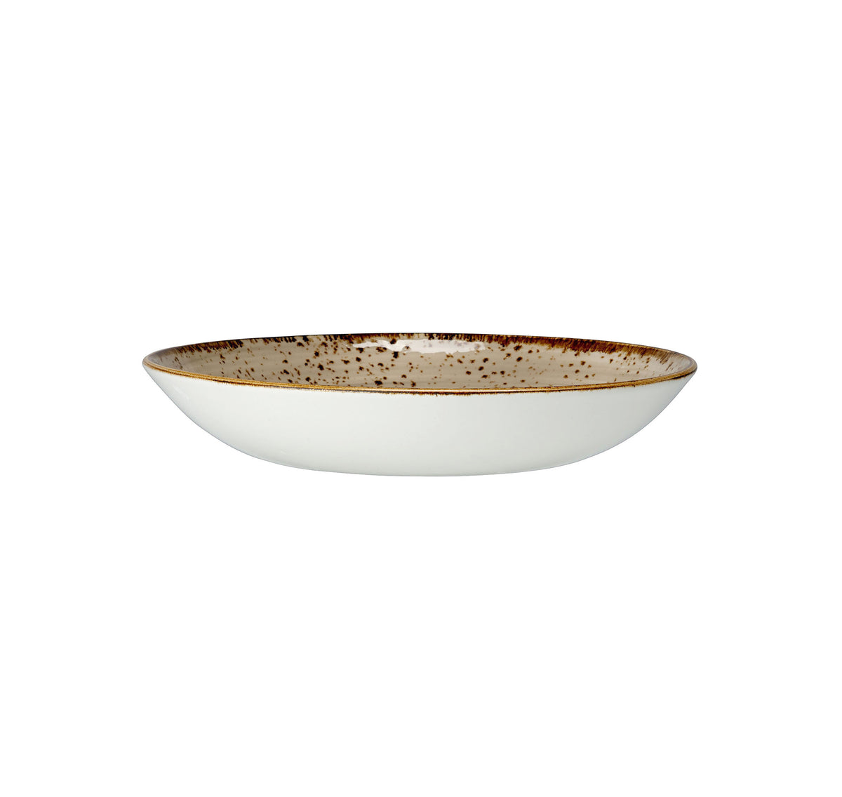 Bowl Coupe 8.5" X 1.5" (27 oz) Craft Porcini