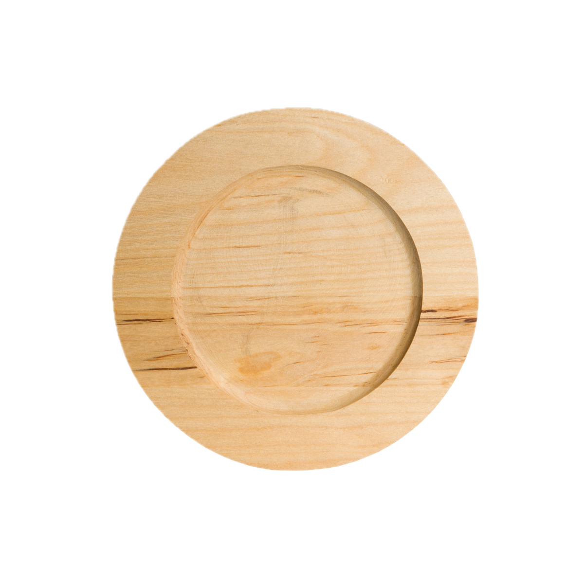 Wood Mini Tray - Round