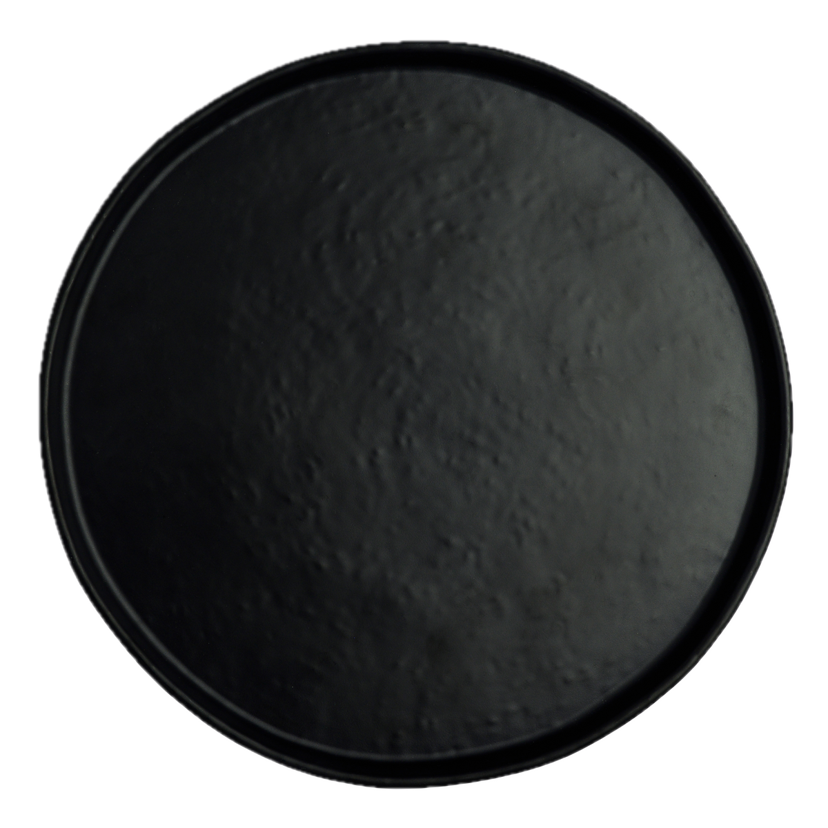 Round Plate Black 10.75"