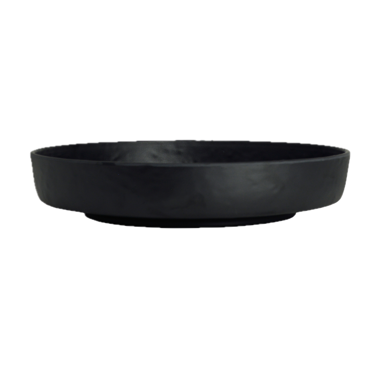ROUND STACK TRAY 7 1/2 IN CAVO MATTE BLACK