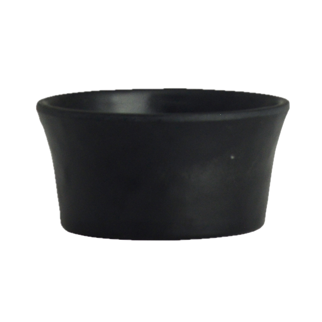 Round Dish Black 2.3"