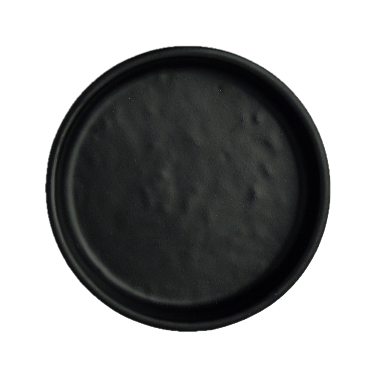 Round Dish Black 3.5"