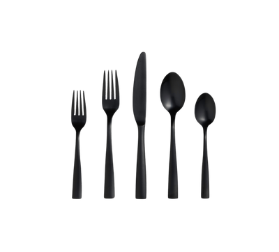 Bryce Black Flatware Set - 20 Piece