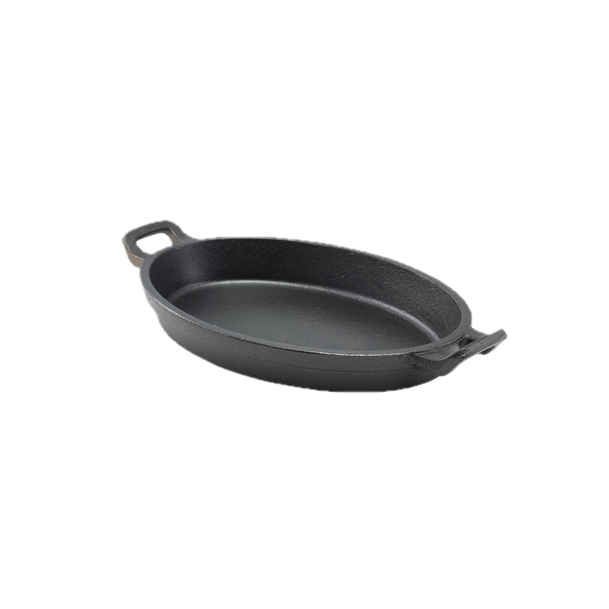 Cast Iron Oval Earred Dish 27 oz