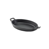 Cast Iron Oval Earred Dish 27 oz