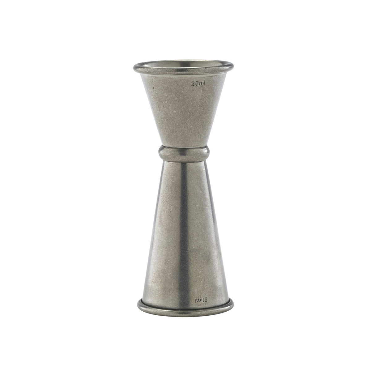 Vintage Stainless Steel Jigger 0.5 & 1.5 oz