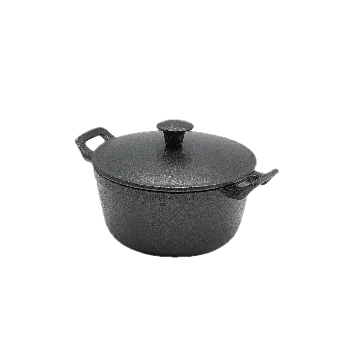 Cast Iron Casserole Dish w/ Lid 22 oz