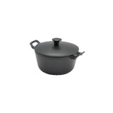 Cast Iron Mini Casserole Dish w/ Lid 16 oz