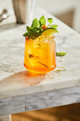Cocktail/Wine Glass 12 oz Amber