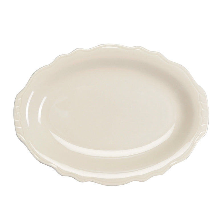 OVAL PLATTER 12 5/8" X 9 3/4" CAROLYN