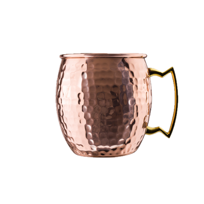 Moscow Mule Hammered with Brass Handle 16 oz