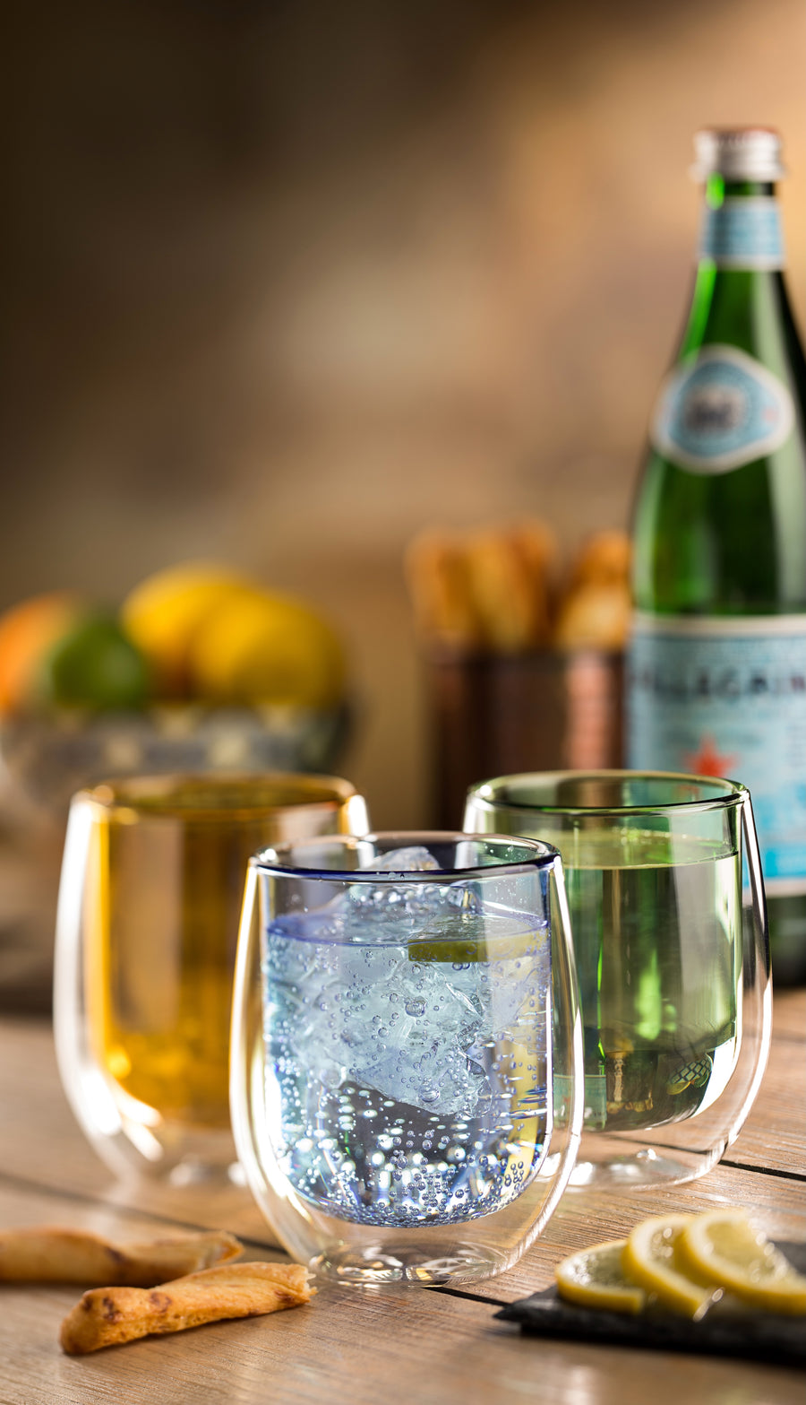 Double Walled Water Glass 11.75 oz