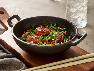 Cast Iron Wok 27 oz