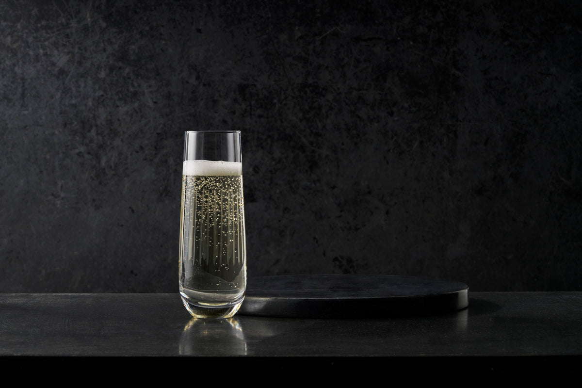 Stemless Champagne (10 oz) Raffles Lines