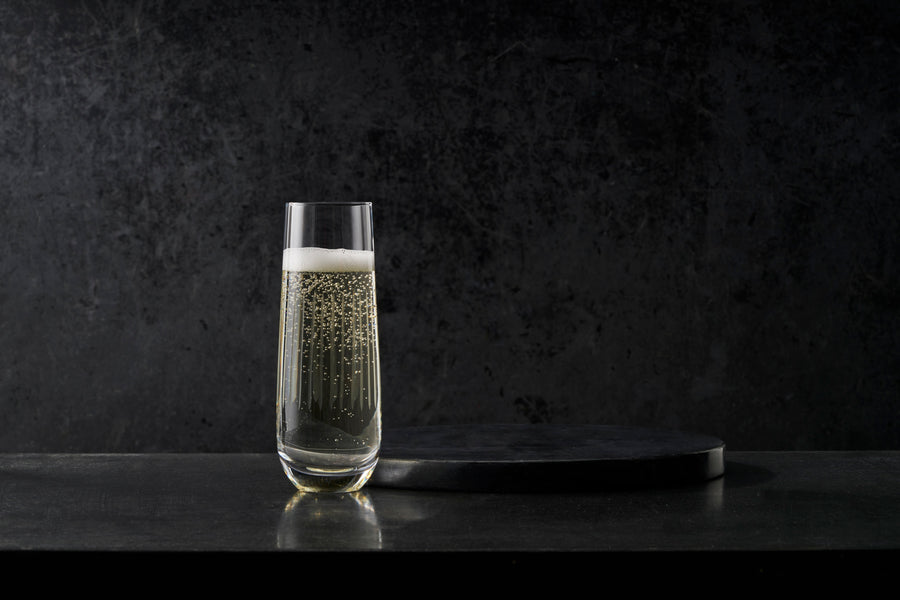 Stemless Champagne (10 oz) Raffles Lines