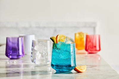 Cocktail/Wine Glass 12 oz Teal