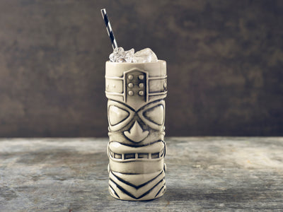 Tiki Mug White 14 oz