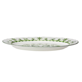 Oval Rimmed Platter 14.5"
