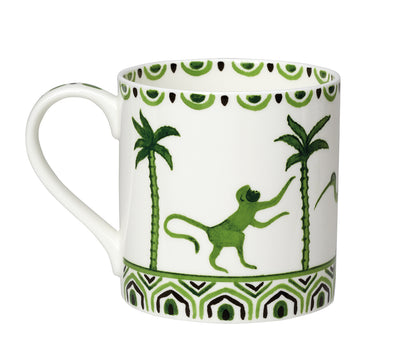 12.25 oz. Mug Sultans Garden Green