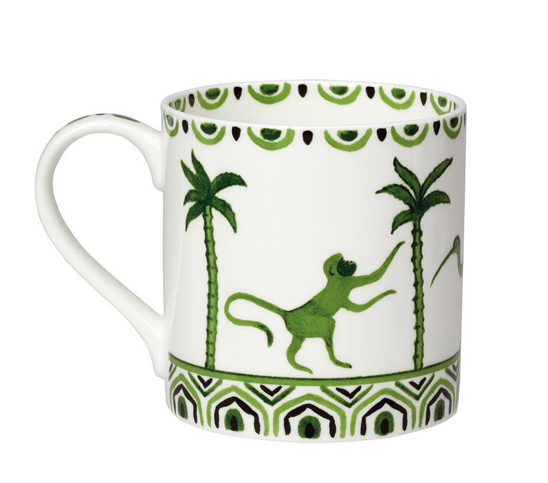 12.25 oz. Mug Sultans Garden Green