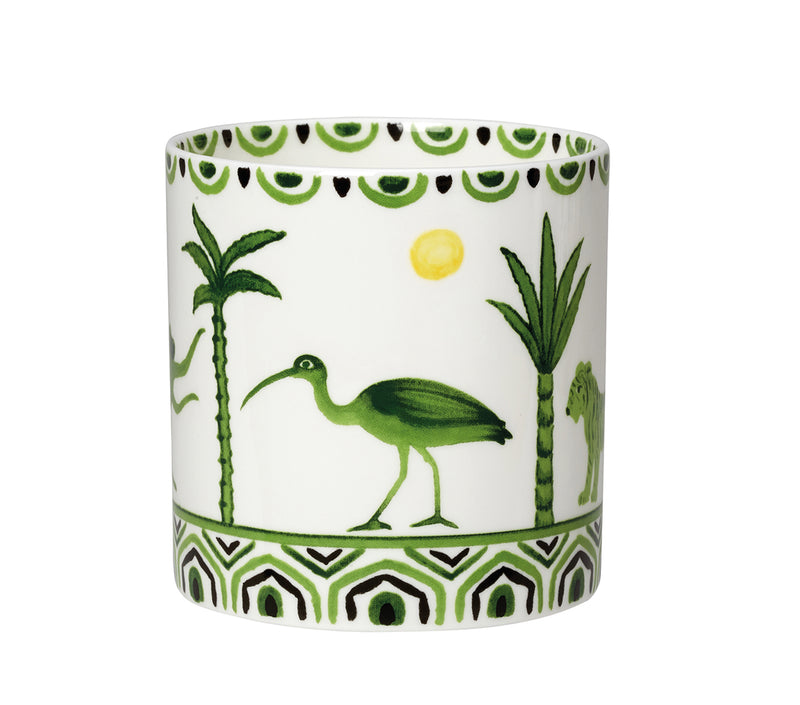 12.25 oz. Mug Sultans Garden Green