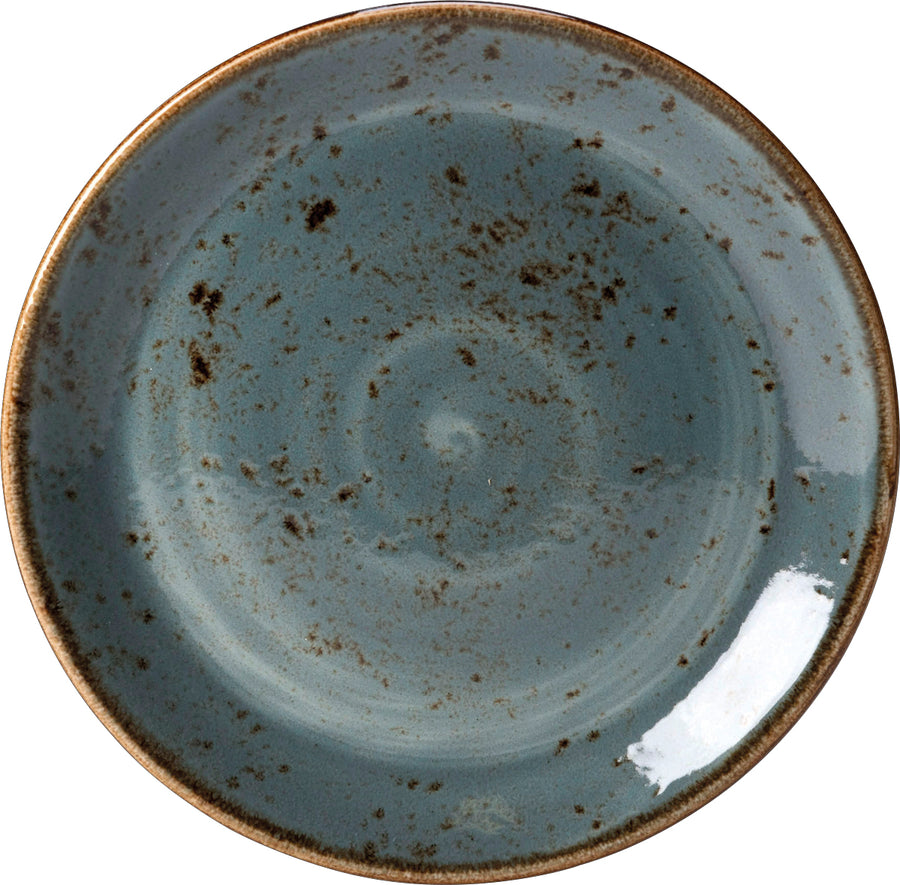 PLATE COUPE 8" CRAFT BLUE