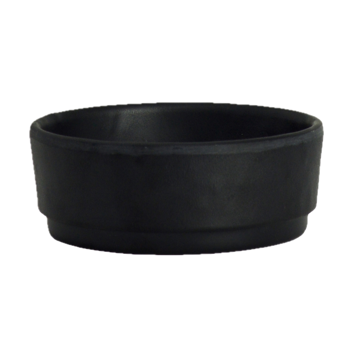Round Dish Black 2.875"