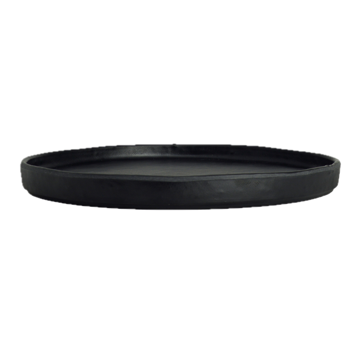 Round Plate Black 8.25"