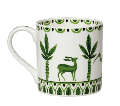 12.25 oz. Mug Sultans Garden Green