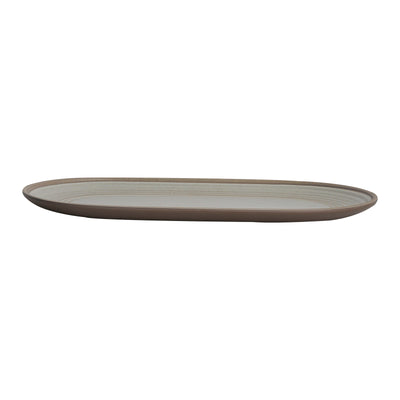 Salinas Melamine Coupe Oval Plate L 14" W 8 1/8"