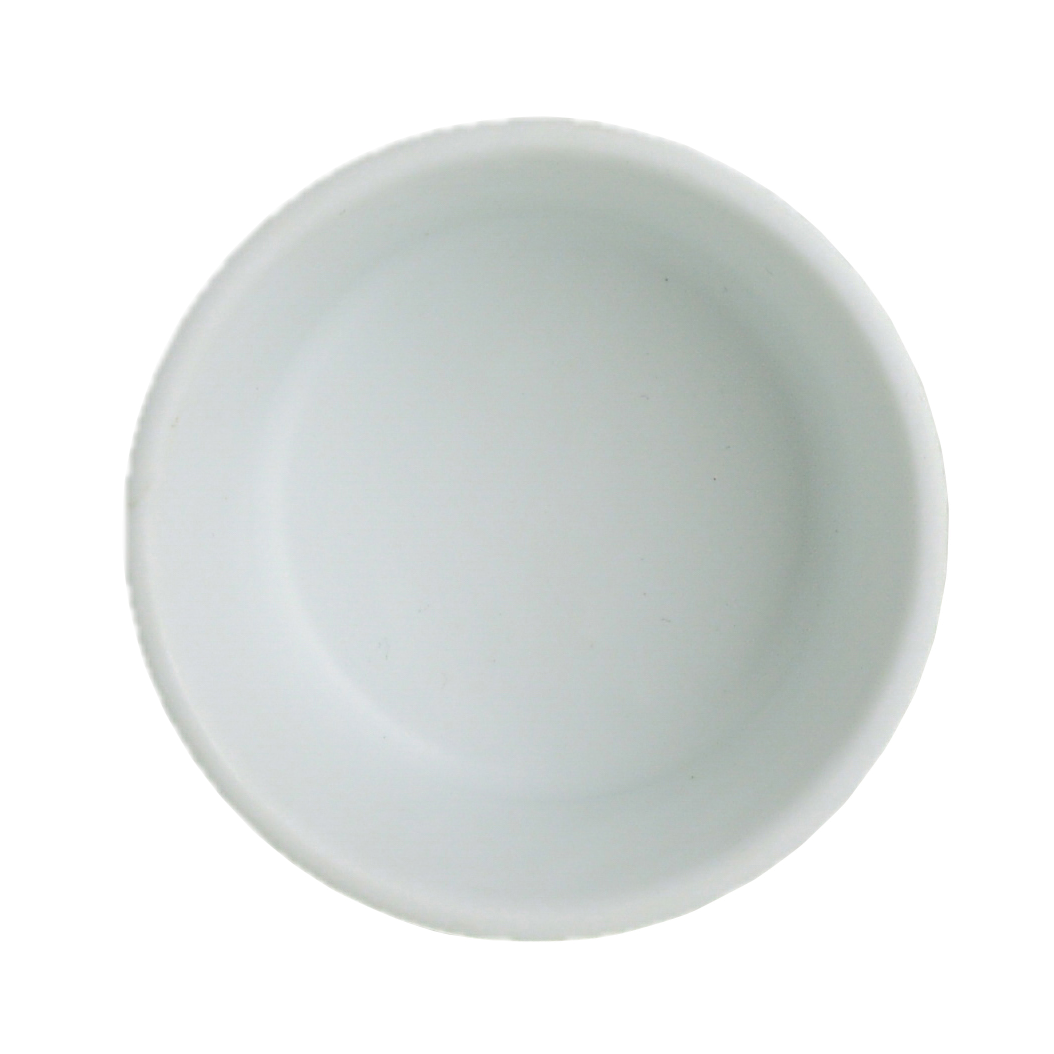 Round Dish White 2.3"
