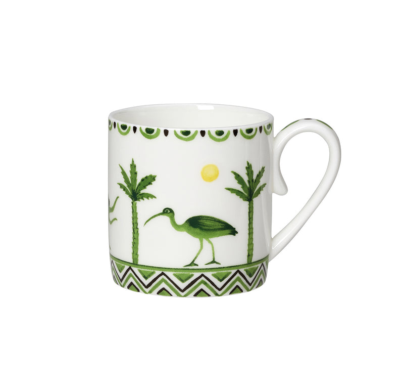 3.25 oz. Espresso Cup Sultans Garden Green