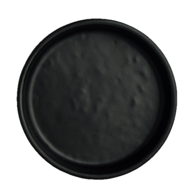 Round Dish Black 2.875
