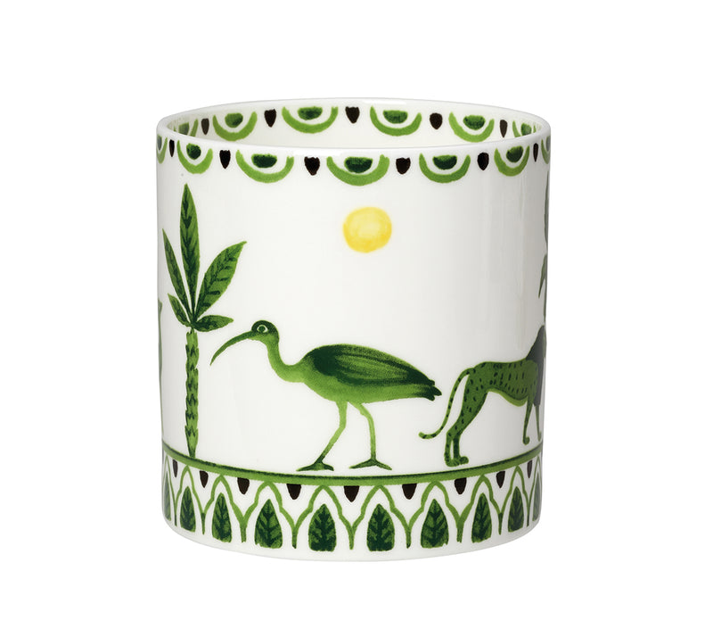 12.25 oz. Mug Sultans Garden Green