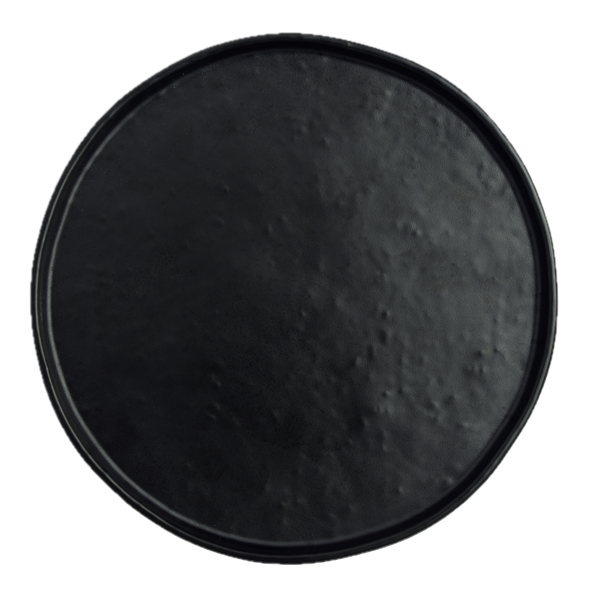 Round Plate Black 8.25"