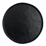 Round Plate Black 8.25"