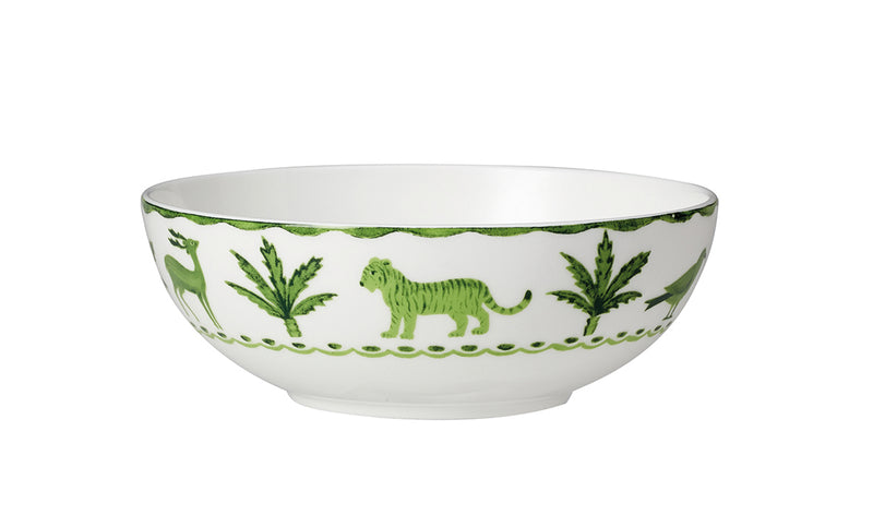 5.75" Bowl Sultans Garden Green