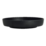 Round Plate Black 6.5"