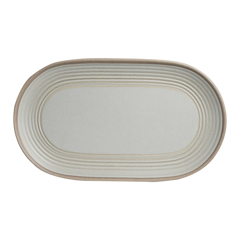 Salinas Melamine Coupe Oval Plate L 14" W 8 1/8"