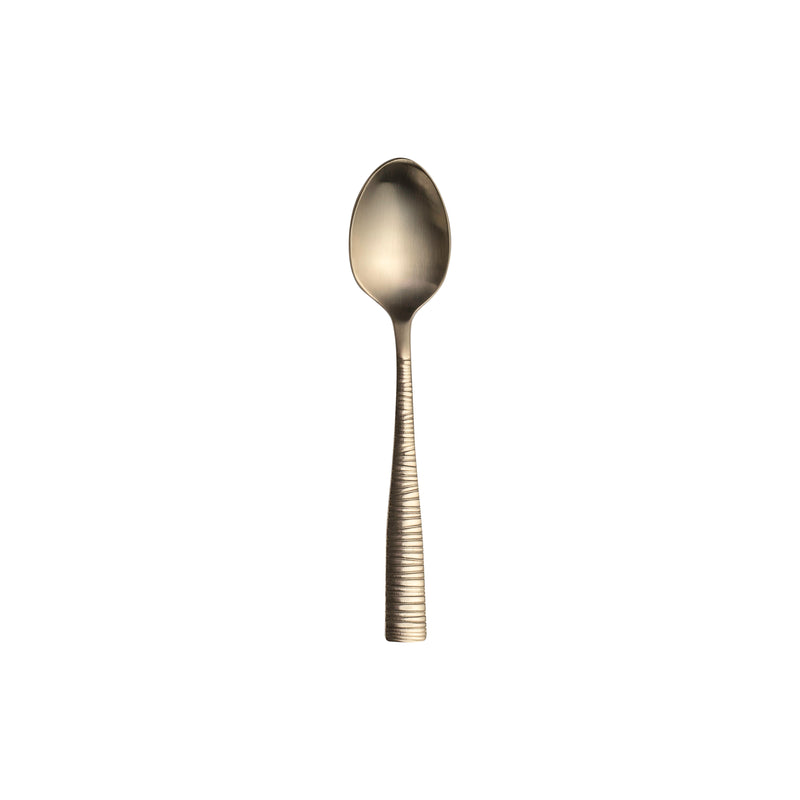 Pirouette Champagne Gold Teaspoon