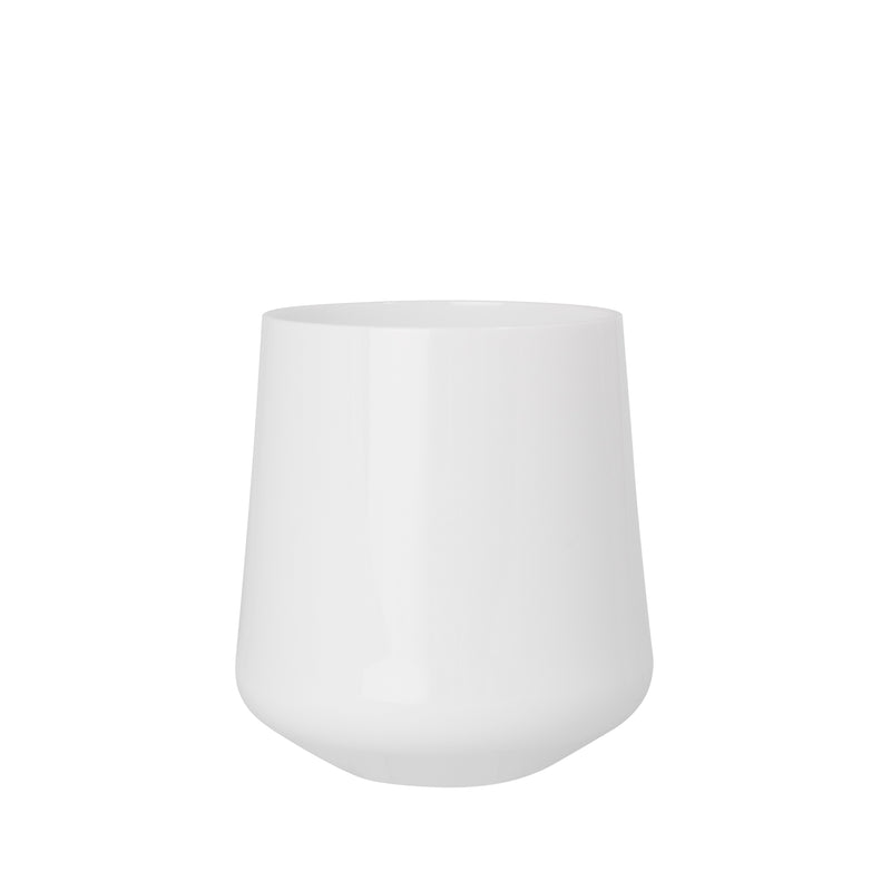 Aspen Summit 12 oz. White Polycrystalline Cocktail / Wine