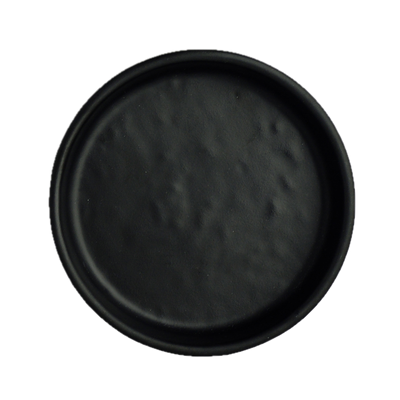 Round Dish Black 3.5