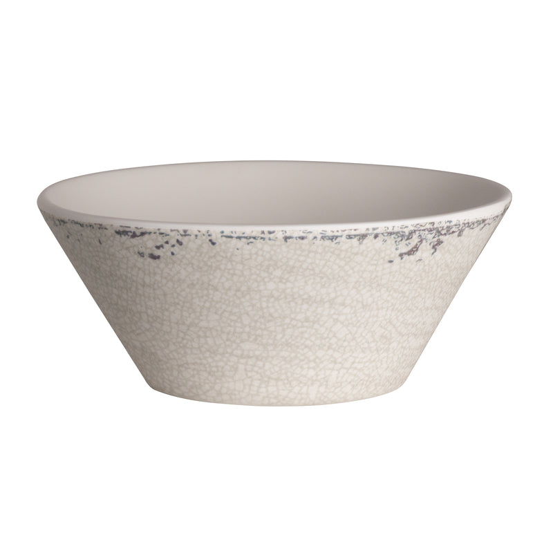 Pompeii Stone V Shape Bowl 7 1/8"